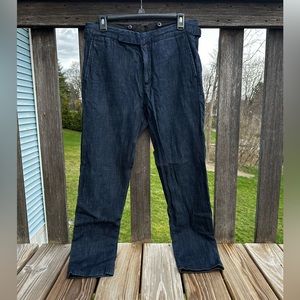 Unique Polo Ralph Lauren Denim Dress Pants Size 33/32